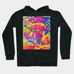 Abstract Magical Garden Hoodie